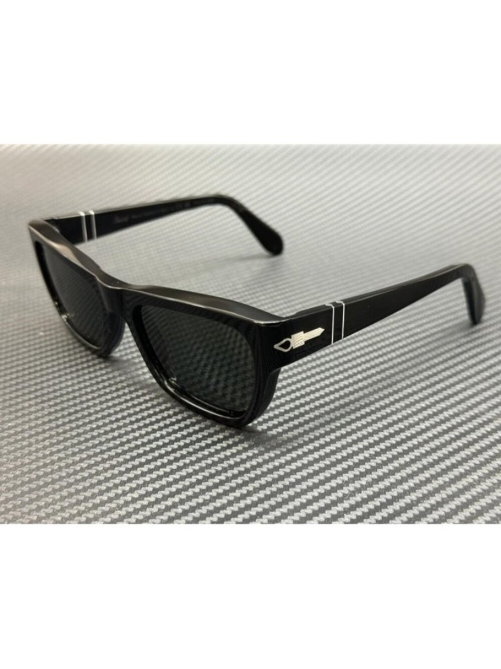 New Persol Men Black Sunglasses 53-20-140